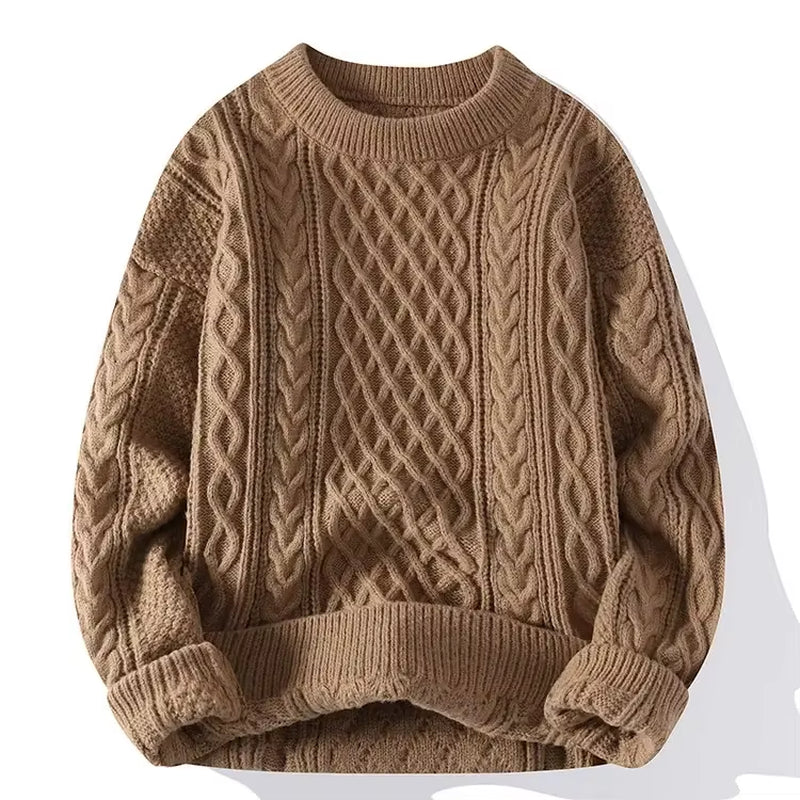 Brand Christmas Sweaters Men Crewneck Sweater Men Pullover Jumpers Fashion Clothing Autumn Winter Tops Male Knitted Sweatshirts