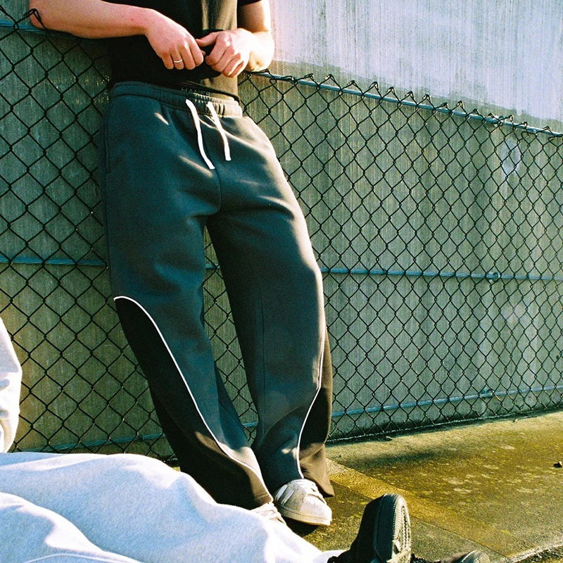 The Embroidery Patchwork Sweats