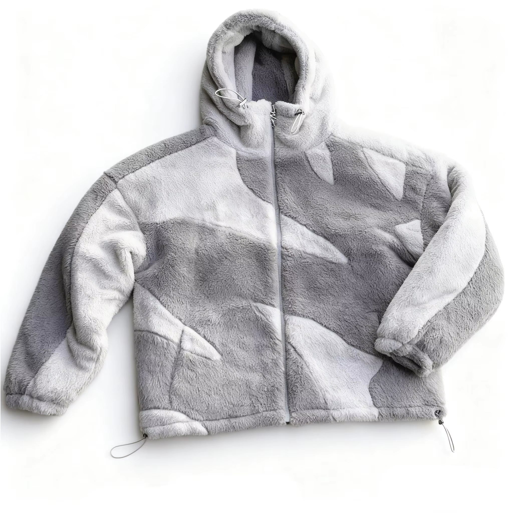 Warm Cashmere Casual Cardigan European American Style Autumn Winter Fashion Zipper Coat Personality